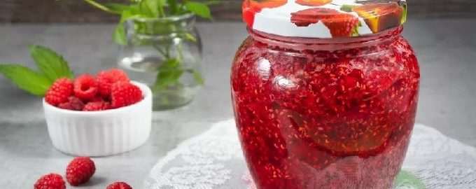 Jem raspberry untuk musim sejuk