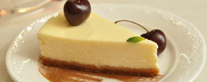 Cheesecake clássico caseiro